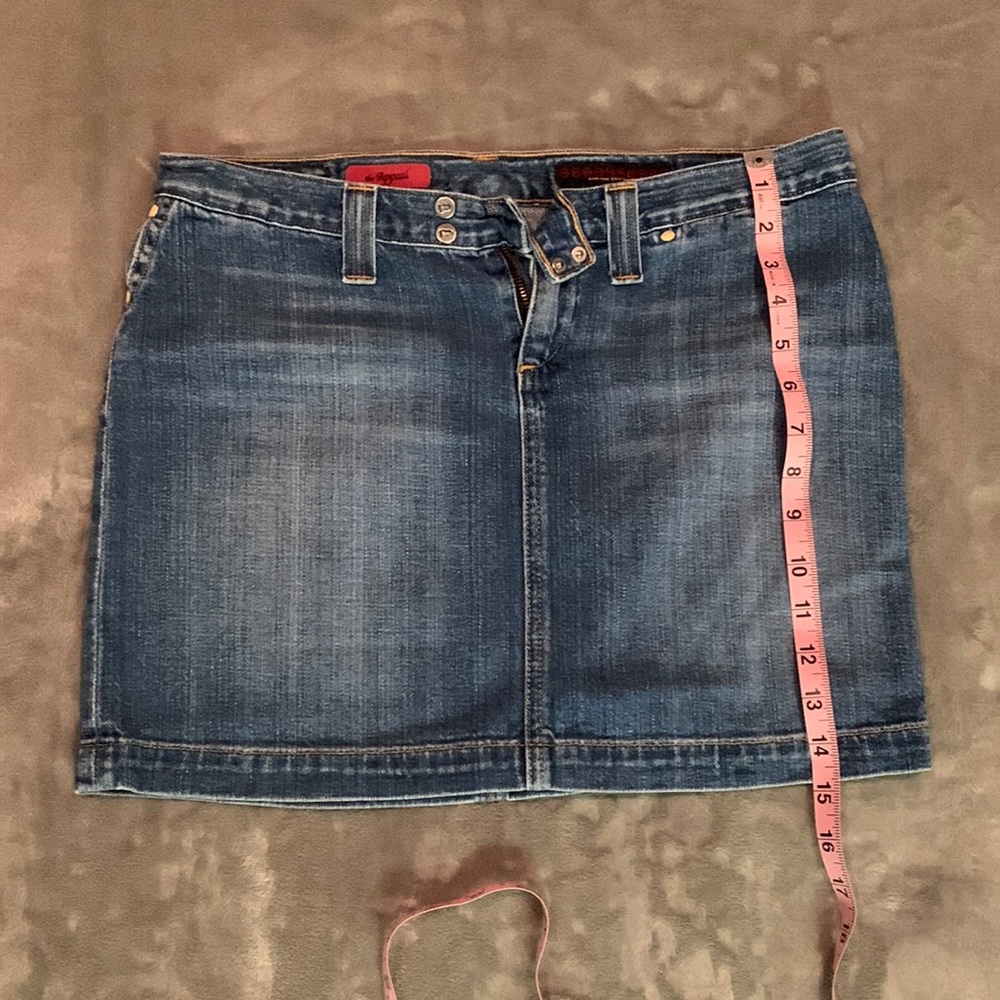 Denim mini